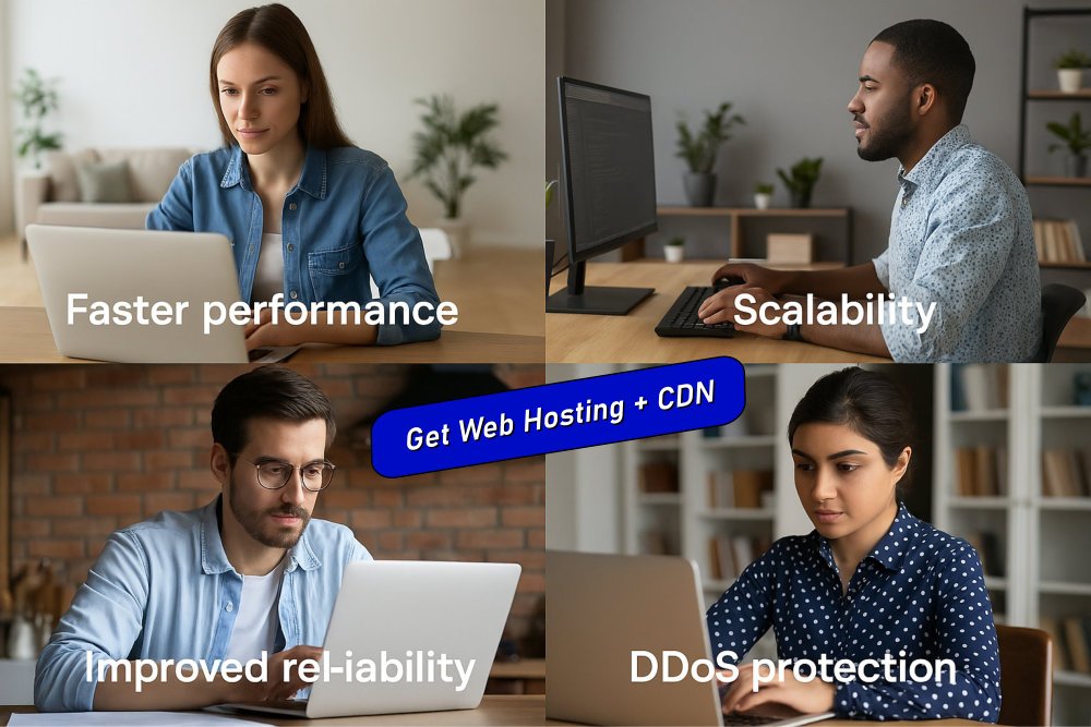 Affordable Web Hosting + CDN